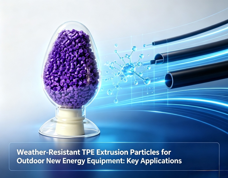 Ce rol joacă particulele de extrudare TPE rezistente la intemperii în echipamentele de exterior pentru energie noi?